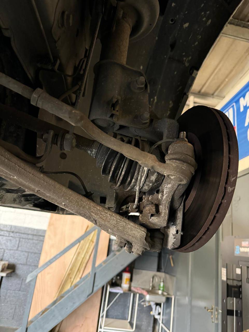 MJN Tyres mechanic performing professional vehicle maintenance in Dublin