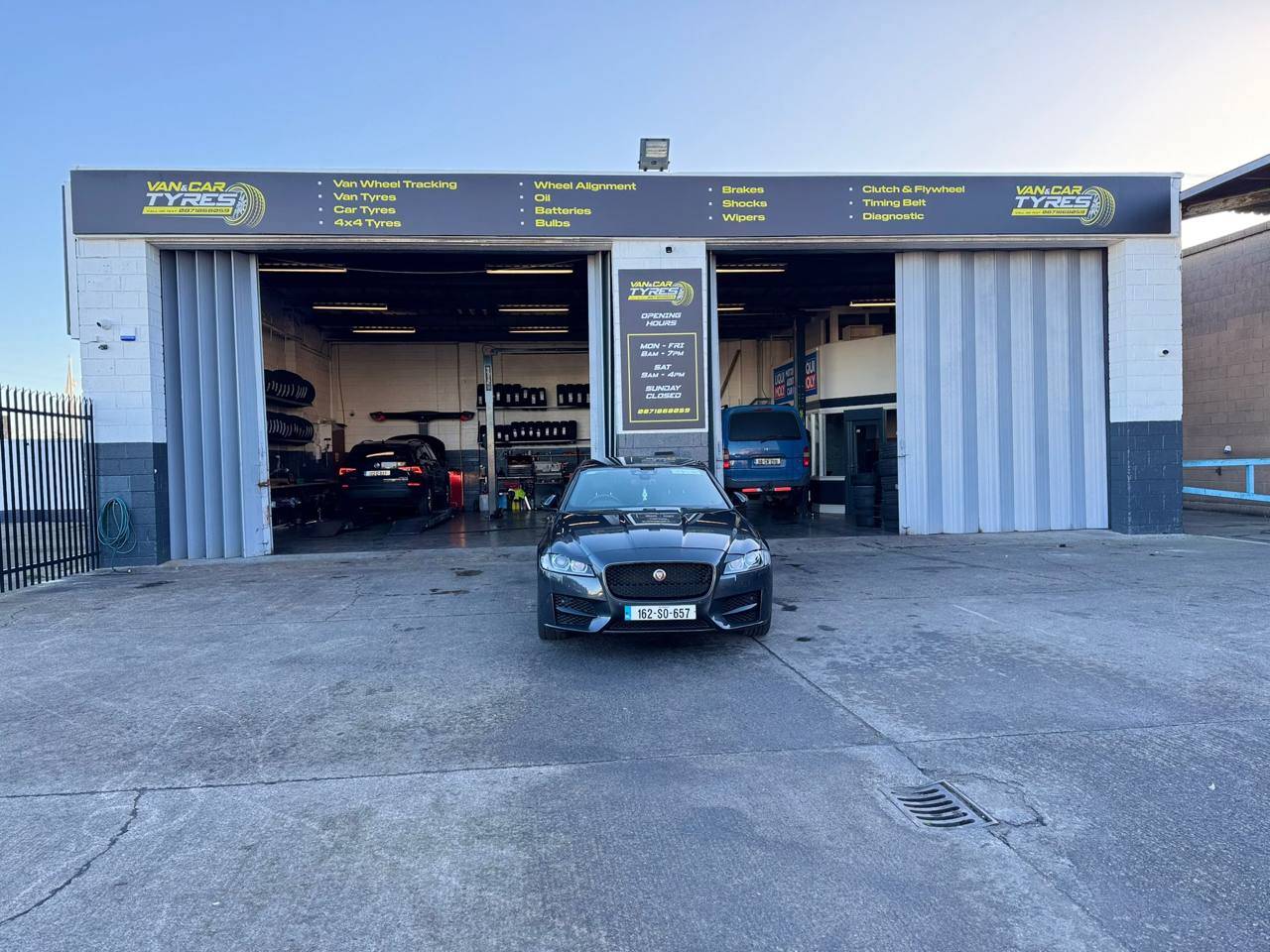Tyre fitting and service at MJN Tyres Dublin