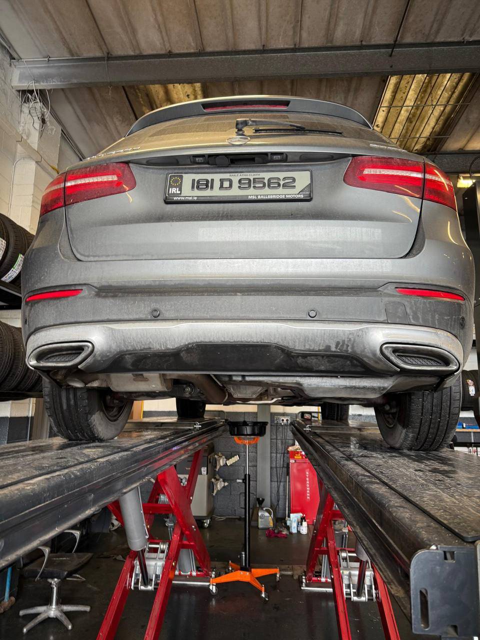 Vehicle maintenance and repair service at MJN Tyres Dublin